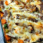 Cheesy Low Carb Philly Cheesesteak Casserole Recipe