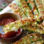 Cheesy Zucchini Sticks