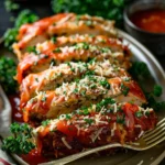 Chicken Meatloaf Garlic Parmesan Flavor