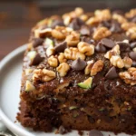 Chocolate Chip Zucchini Cake