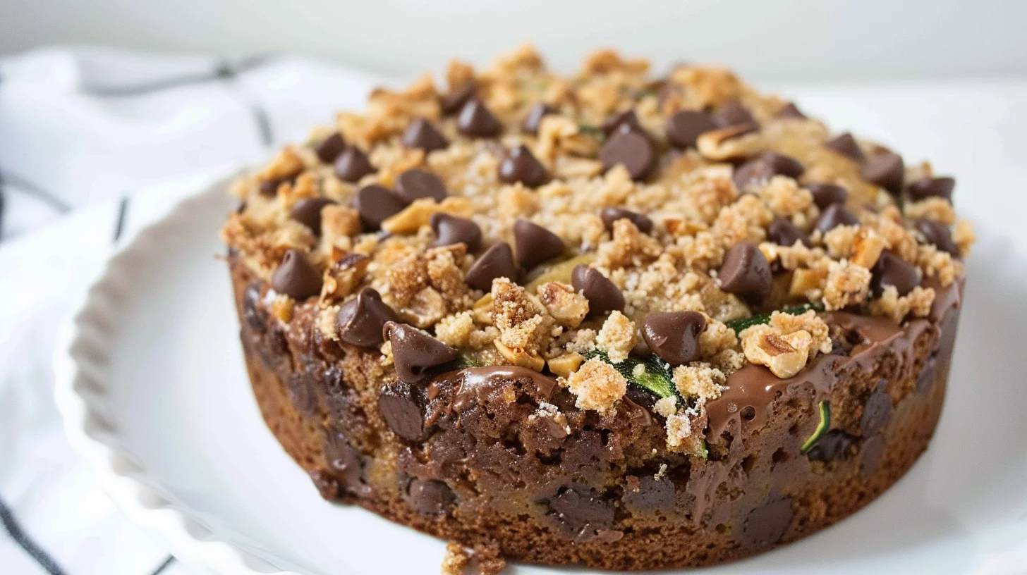Chocolate Chip Zucchini Cake