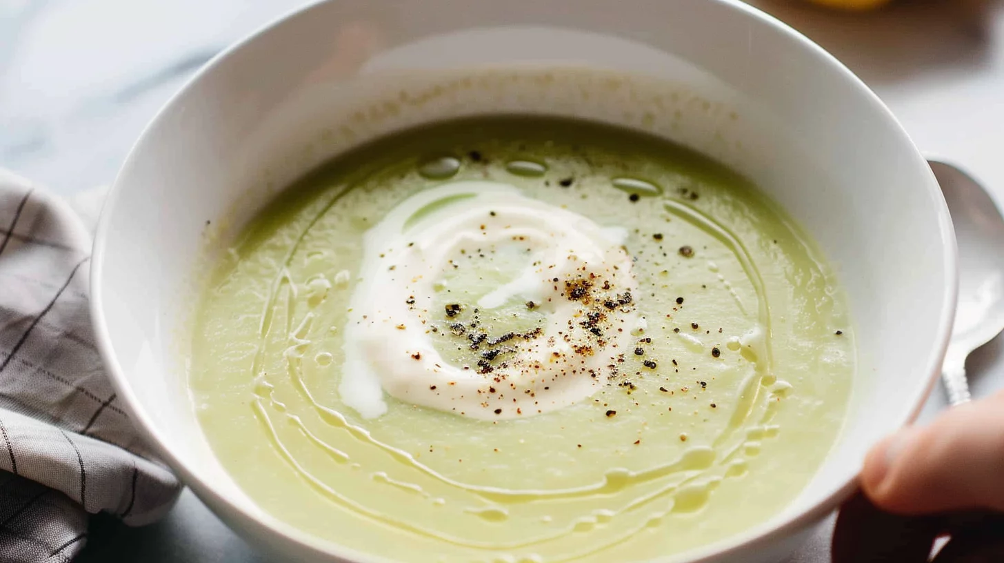 Creamy Potato and Zucchini Soup