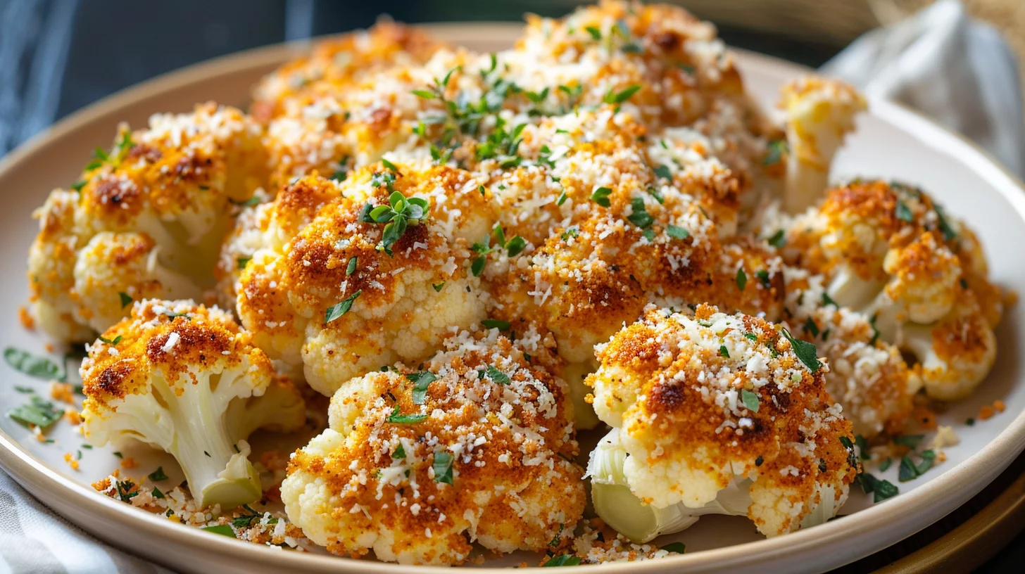 Crispy Baked Cauliflower