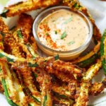 Crispy Baked Keto Zucchini Fries