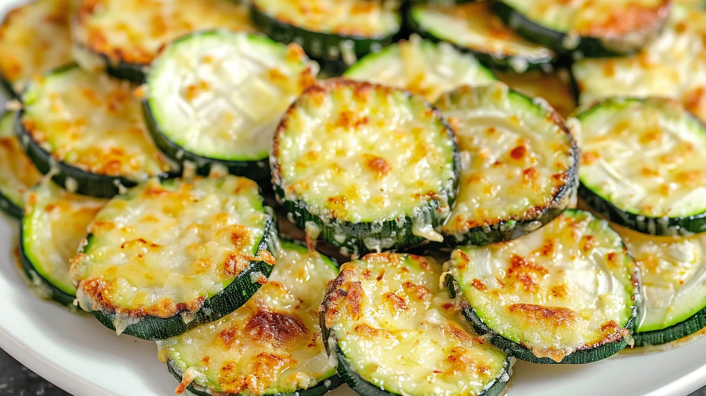 Crispy Baked Parmesan Zucchini