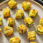 Crispy Baked Zucchini Tot