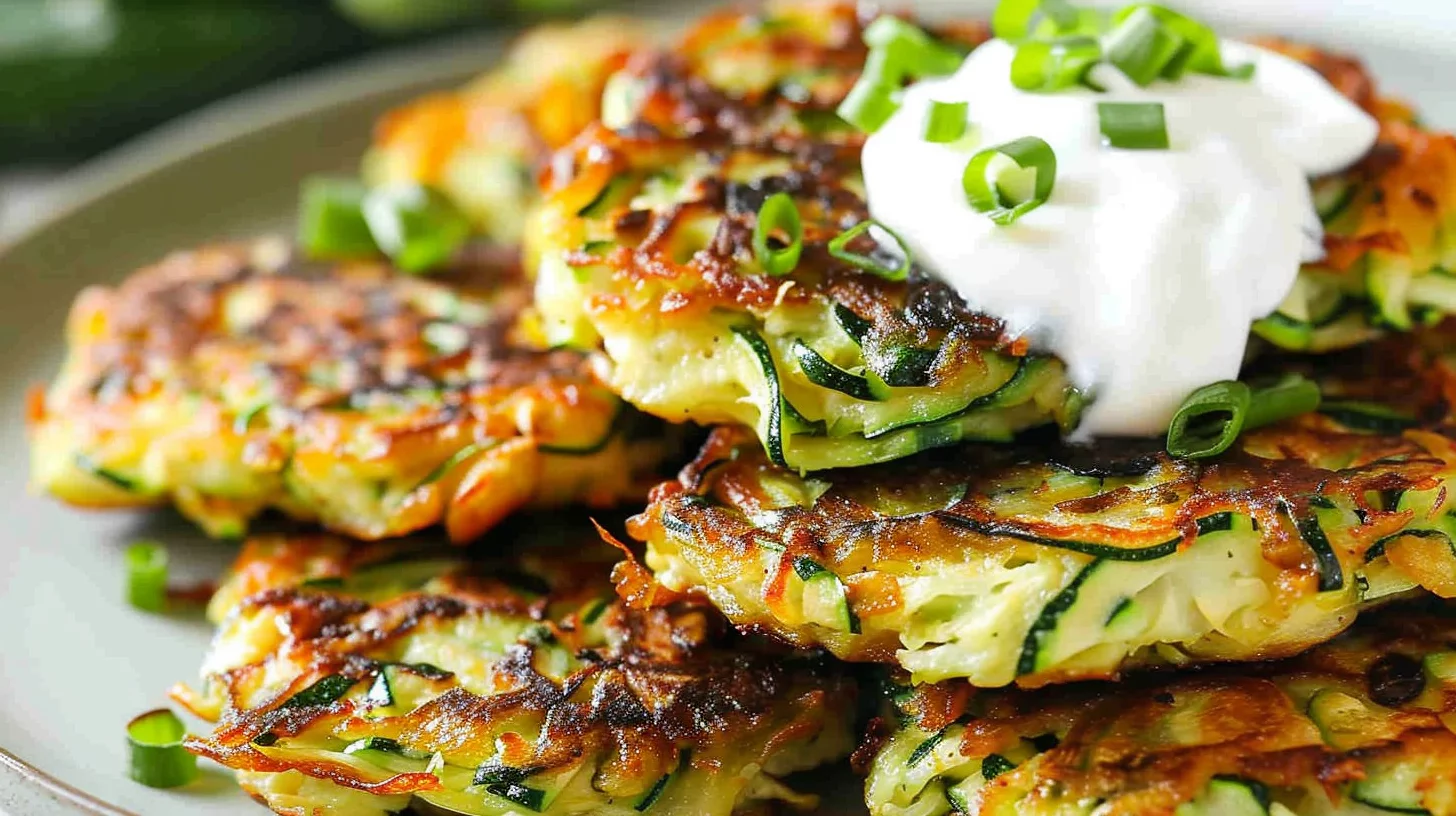 Crispy Zucchini Fritter Recipe