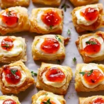 Easy 5 Minute Pepper Jelly and Cream Cheese Bite