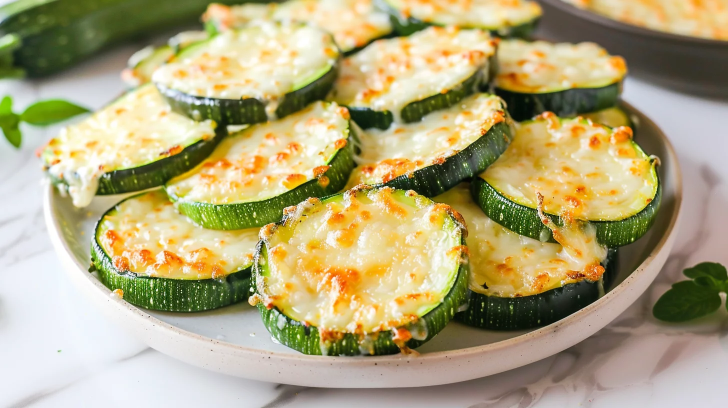 Easy Air Fryer Zucchini Parmesan