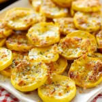 Easy Baked Parmesan Yellow Squash Recipe