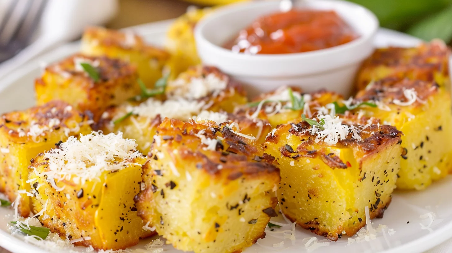Easy Baked Yellow Squash Tots
