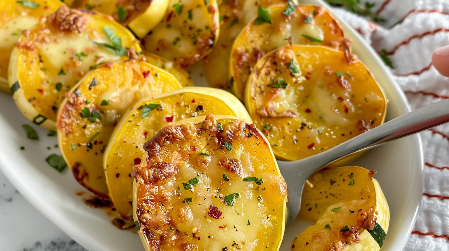 Easy Garlic Roasted Yellow Squash