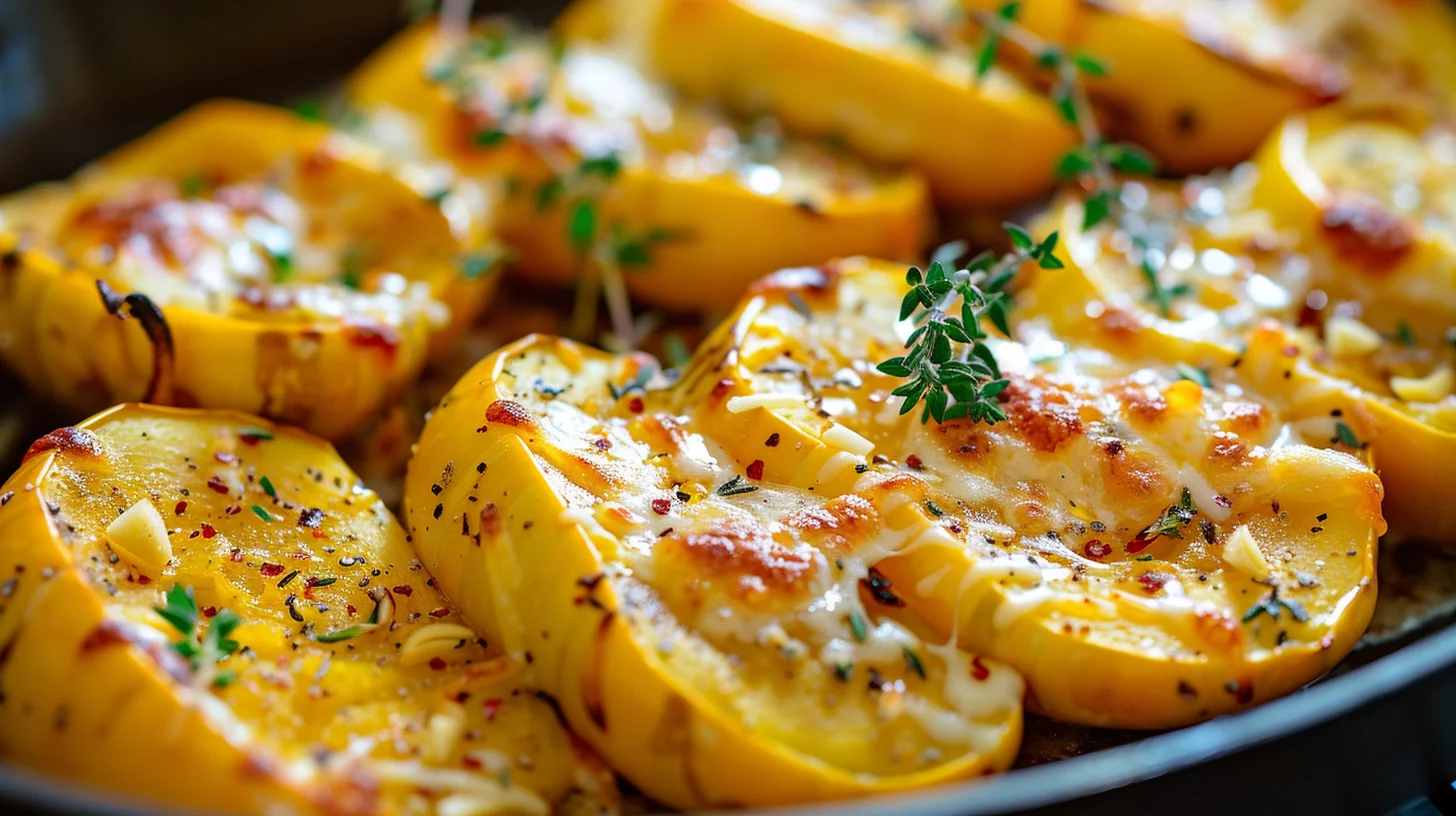 Easy Roasted Yellow Squash Recipe With Garlic