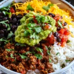 Easy Taco Rice Bowl