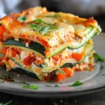 Garden Vegetable Zucchini Lasagna No Pasta