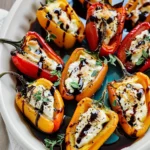 Goat Cheese Stuffed Mini Peppers