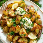 Greek Potatoes With Whipped Feta
