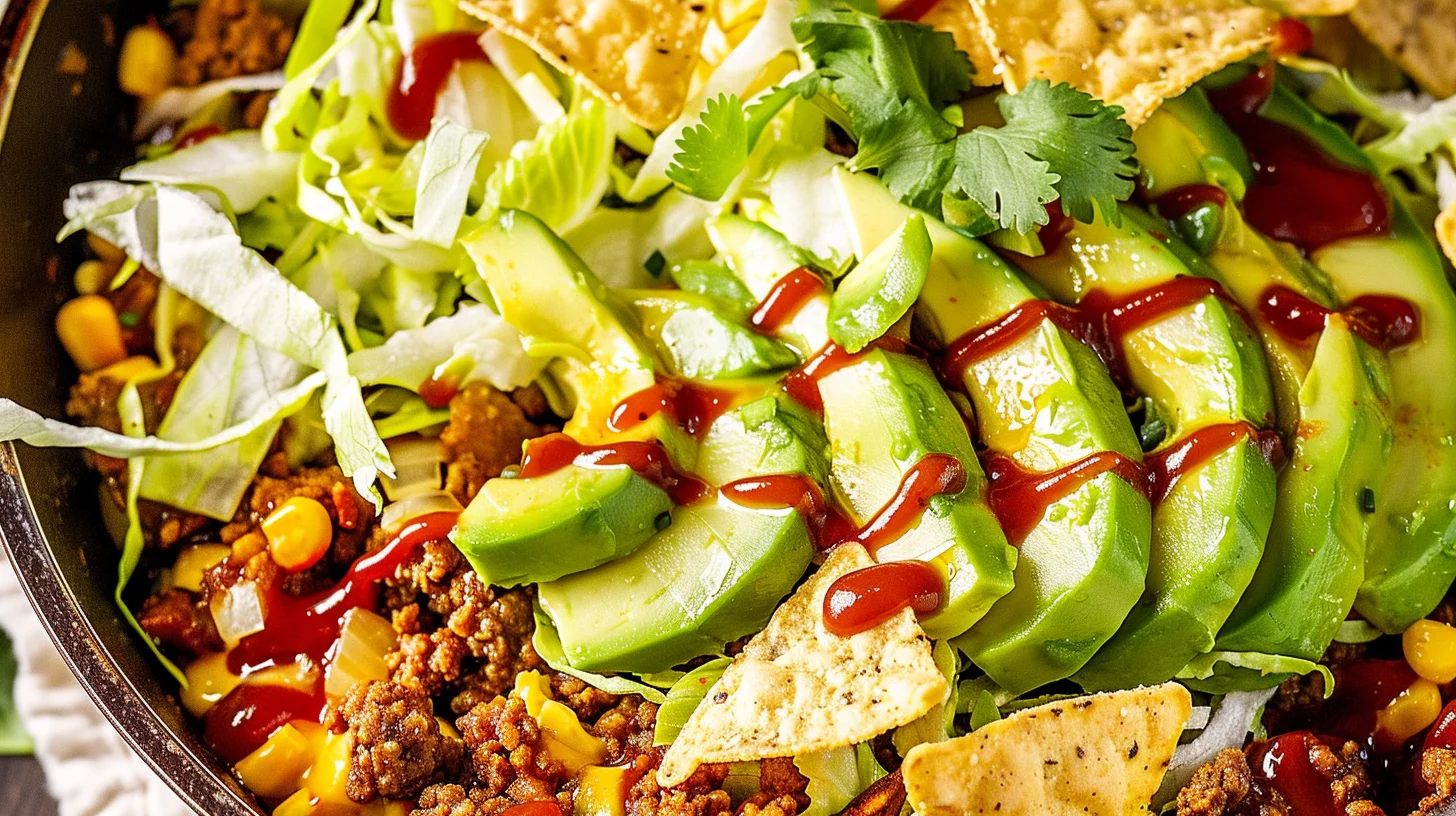 Ground Beef Taco Skillet