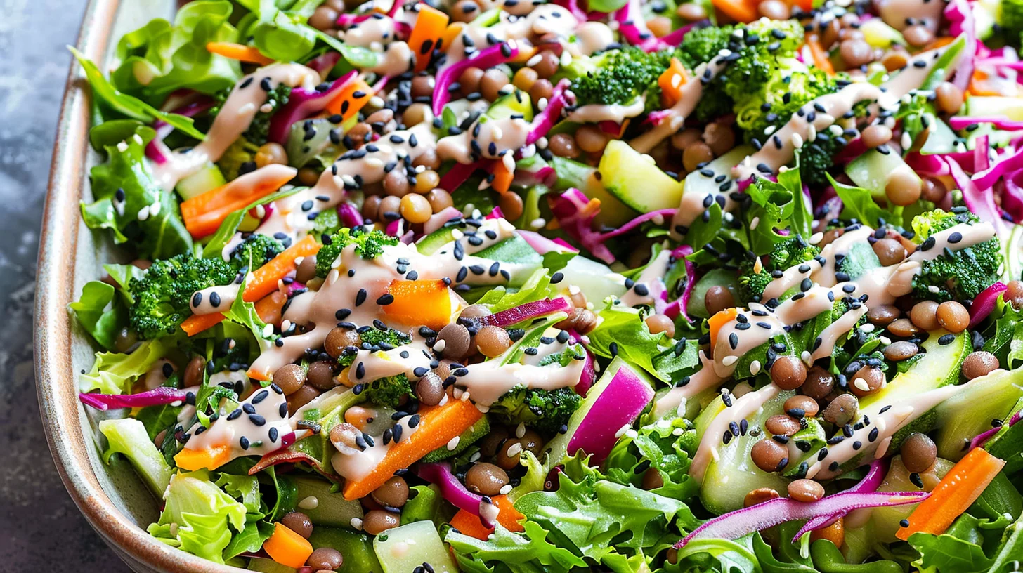 Healthy High Protein Meal Prep Salad Recipe