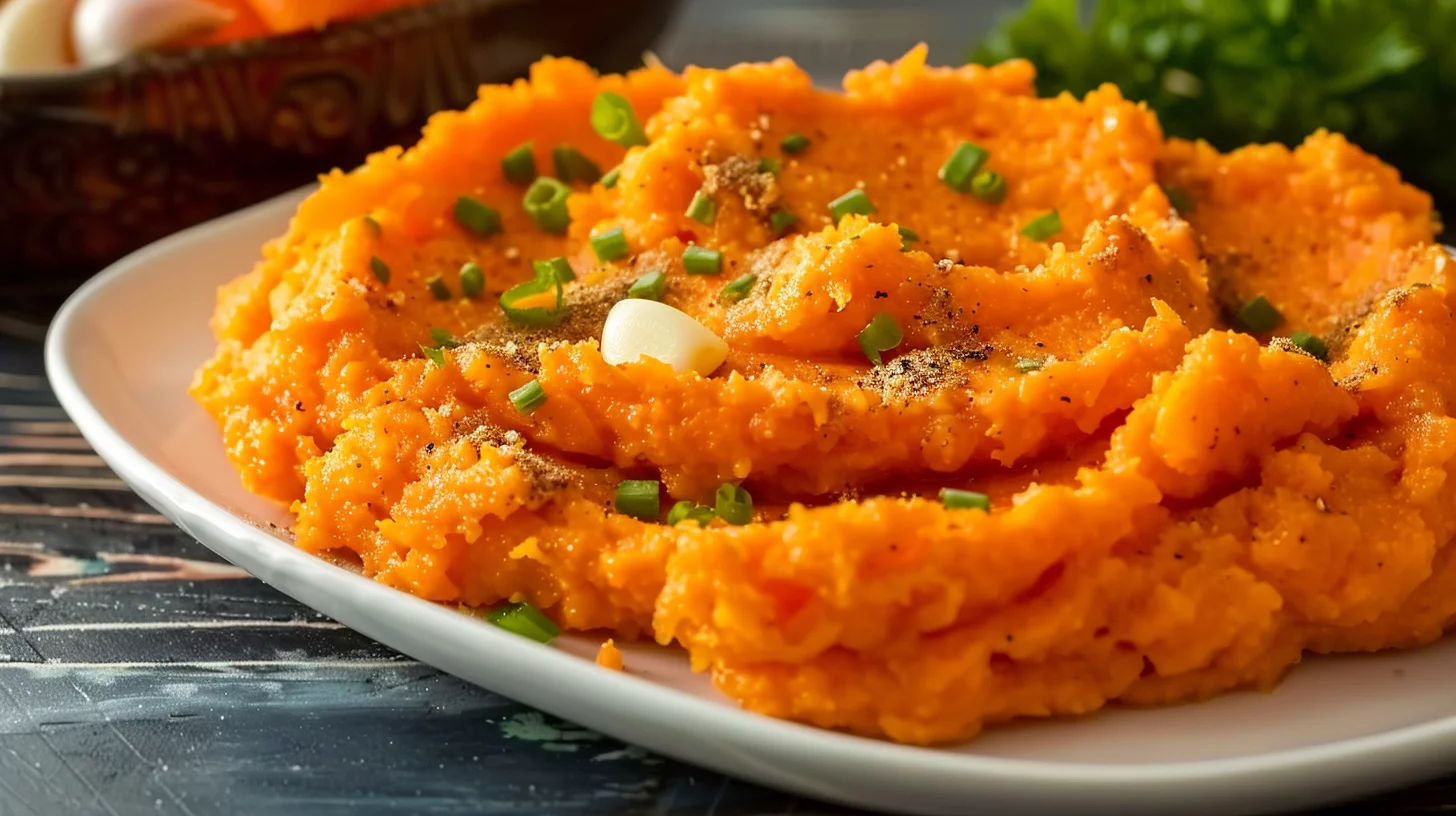 Healthy Smashed Carrots