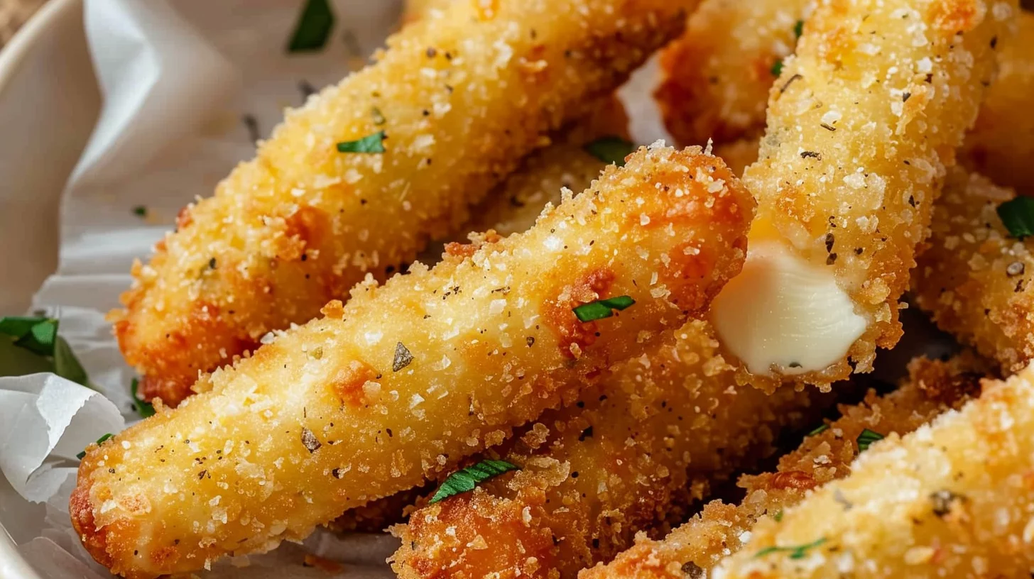 Keto Mozzarella Sticks