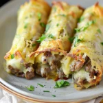 Keto Philly Cheesesteak Roll Ups
