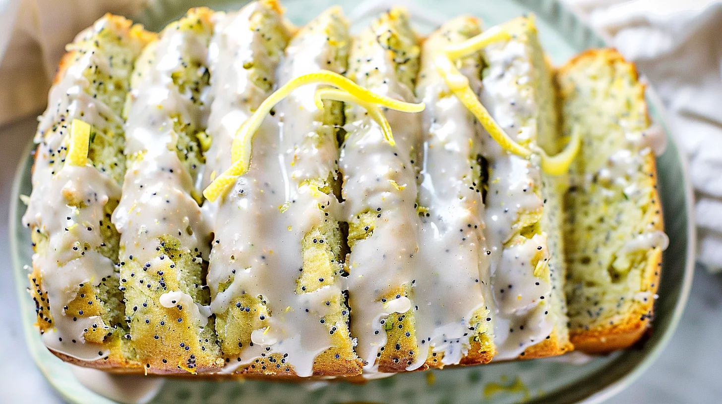 Lemon Poppy Seed Zucchini Bread
