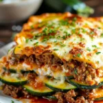 Low Carb Ground Beef Zucchini