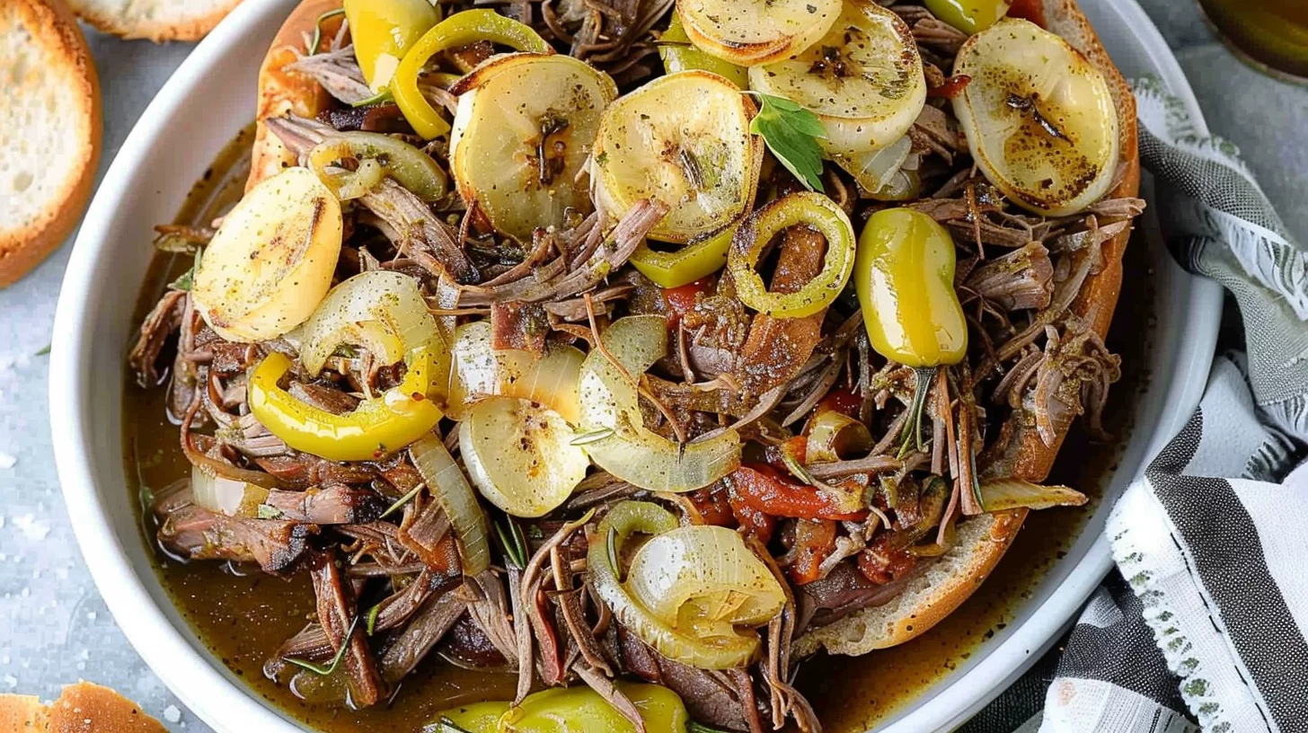 Low Carb Slow Cooker Italian Beef