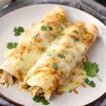Low Carb White Chicken Enchiladas