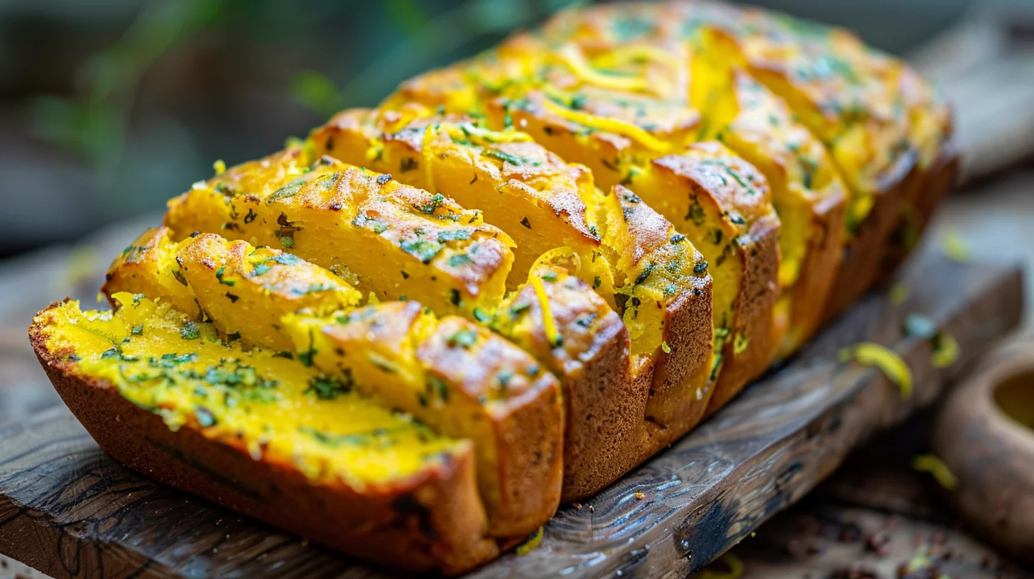 Moist Lemon Yellow Squash Bread