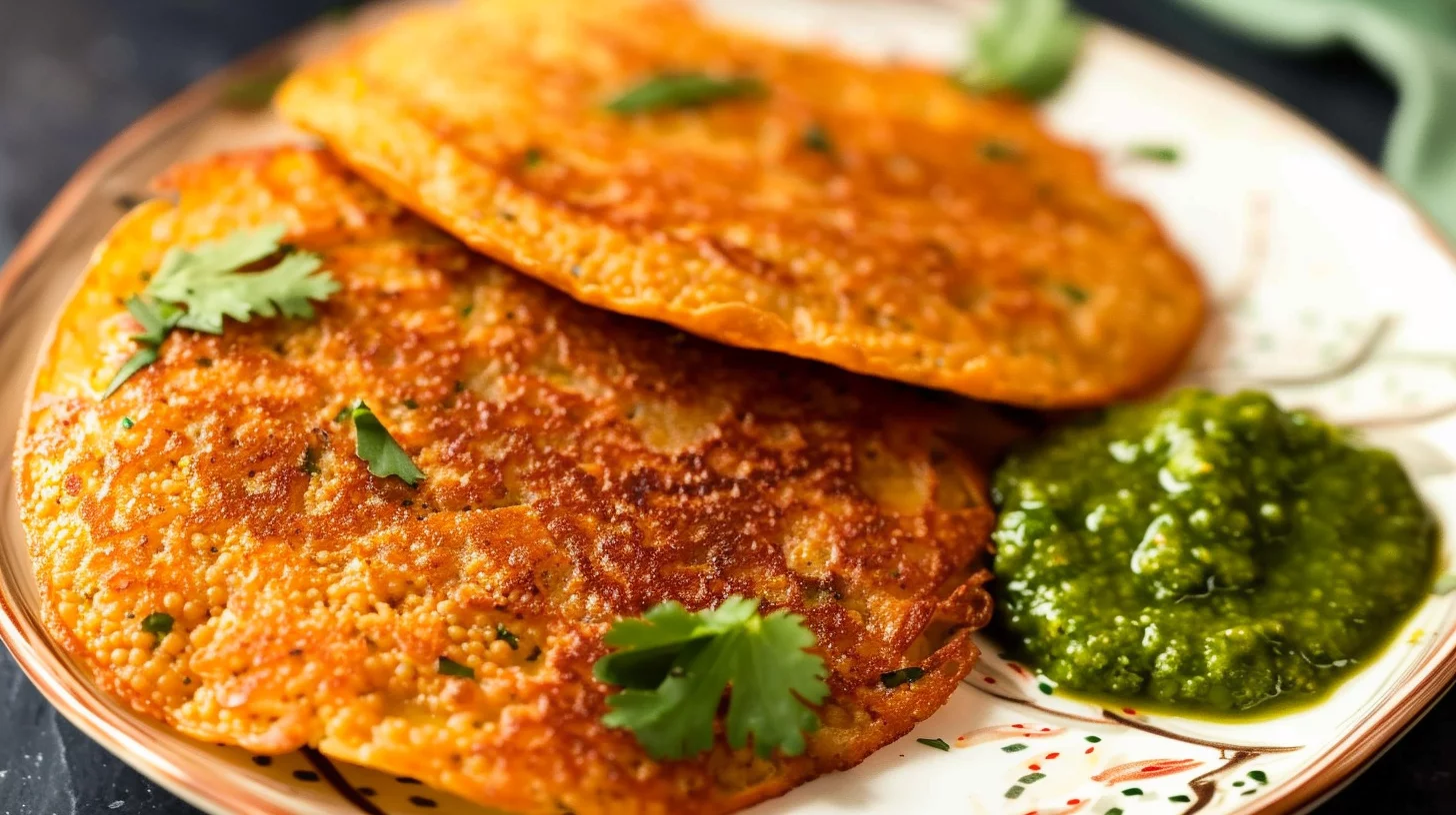 Moong Dal Chilla Savory Lentil Pancakes