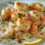 One Pan Dairy Free Creamy Garlic Shrimp