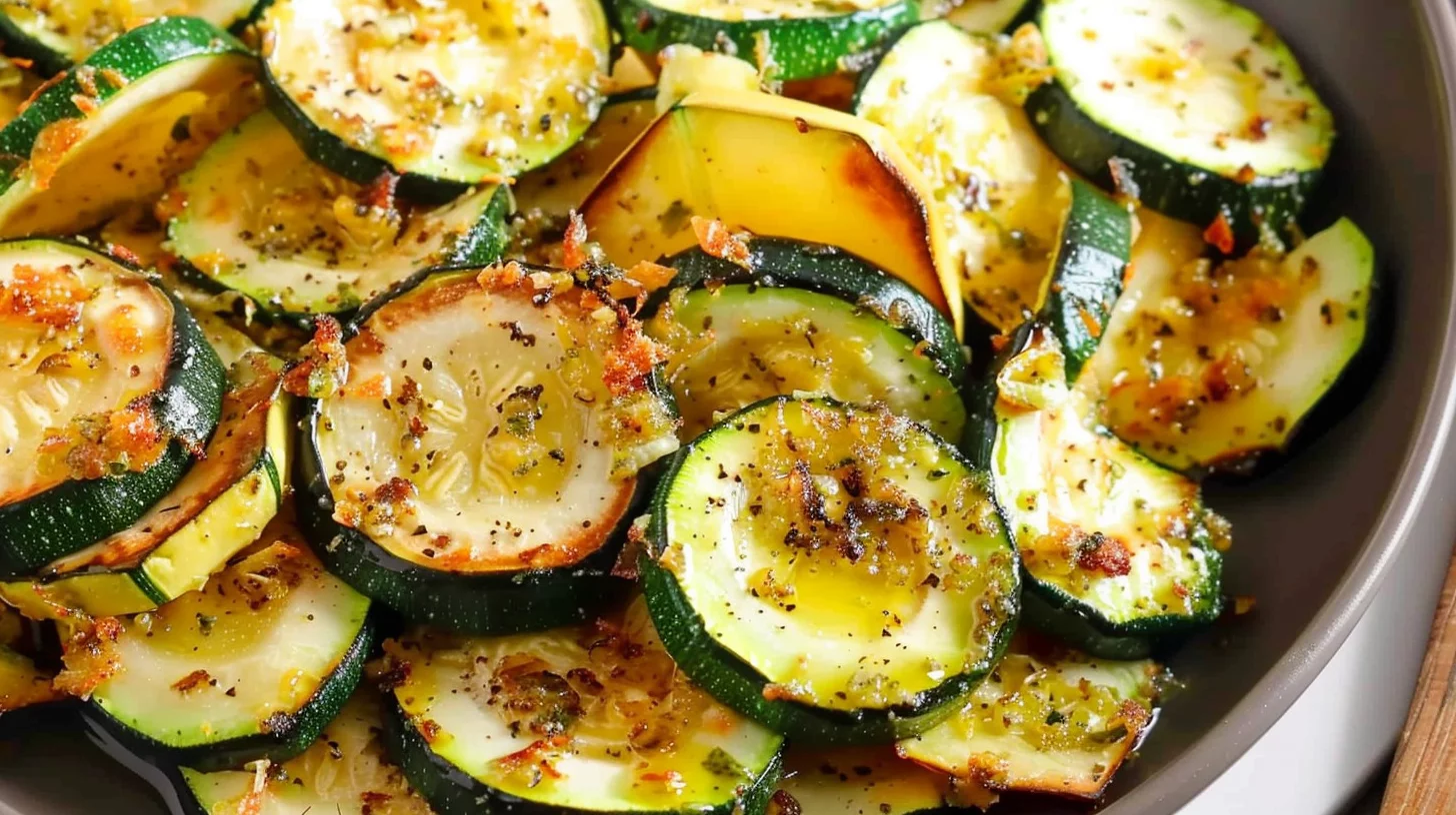 Oven Roasted Zucchini and Squash