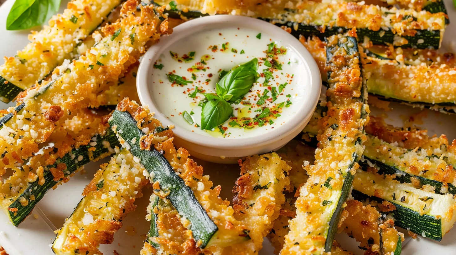 Parmesan Zucchini Fries