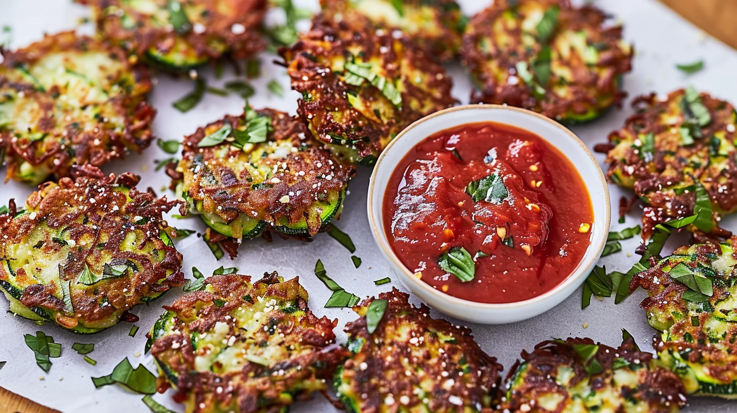 Parmesan Zucchini Fritters