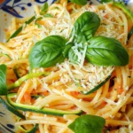Pasta Primavera With Zucchini Ribbons