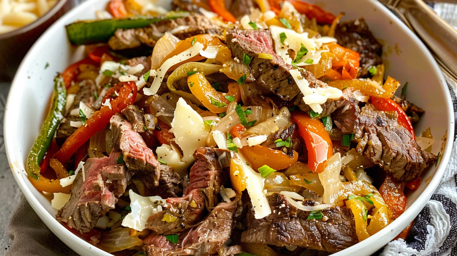 Philly Cheesesteak Bowls