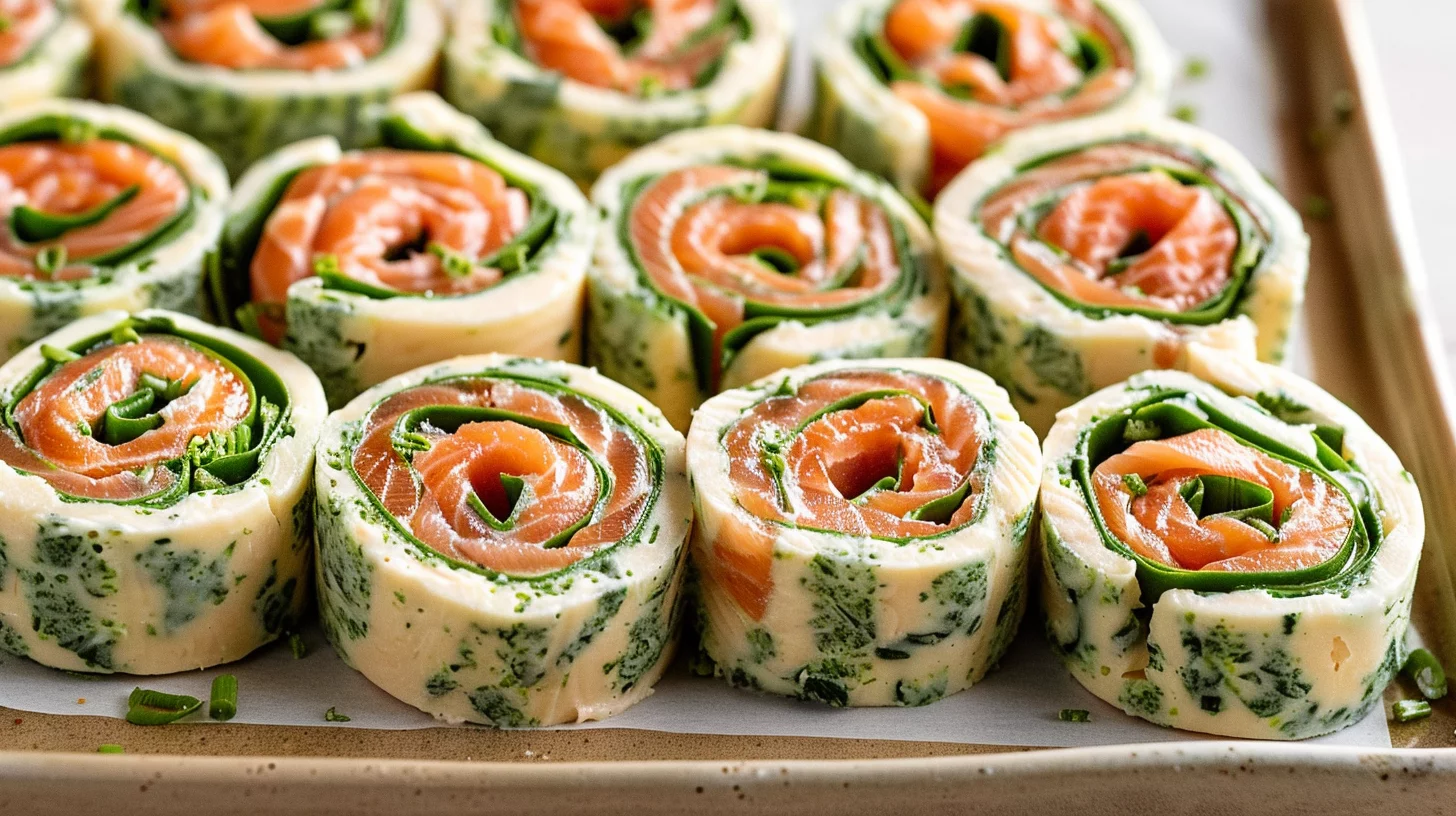 Smoked Salmon Pinwheels