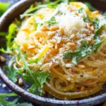 Summer Squash Pasta With Lemony Garlic Sauce Recipe