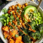 Thai Peanut Sweet Potato Buddha Bowl