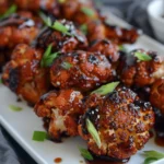 Vegan Teriyaki Cauliflower Wings