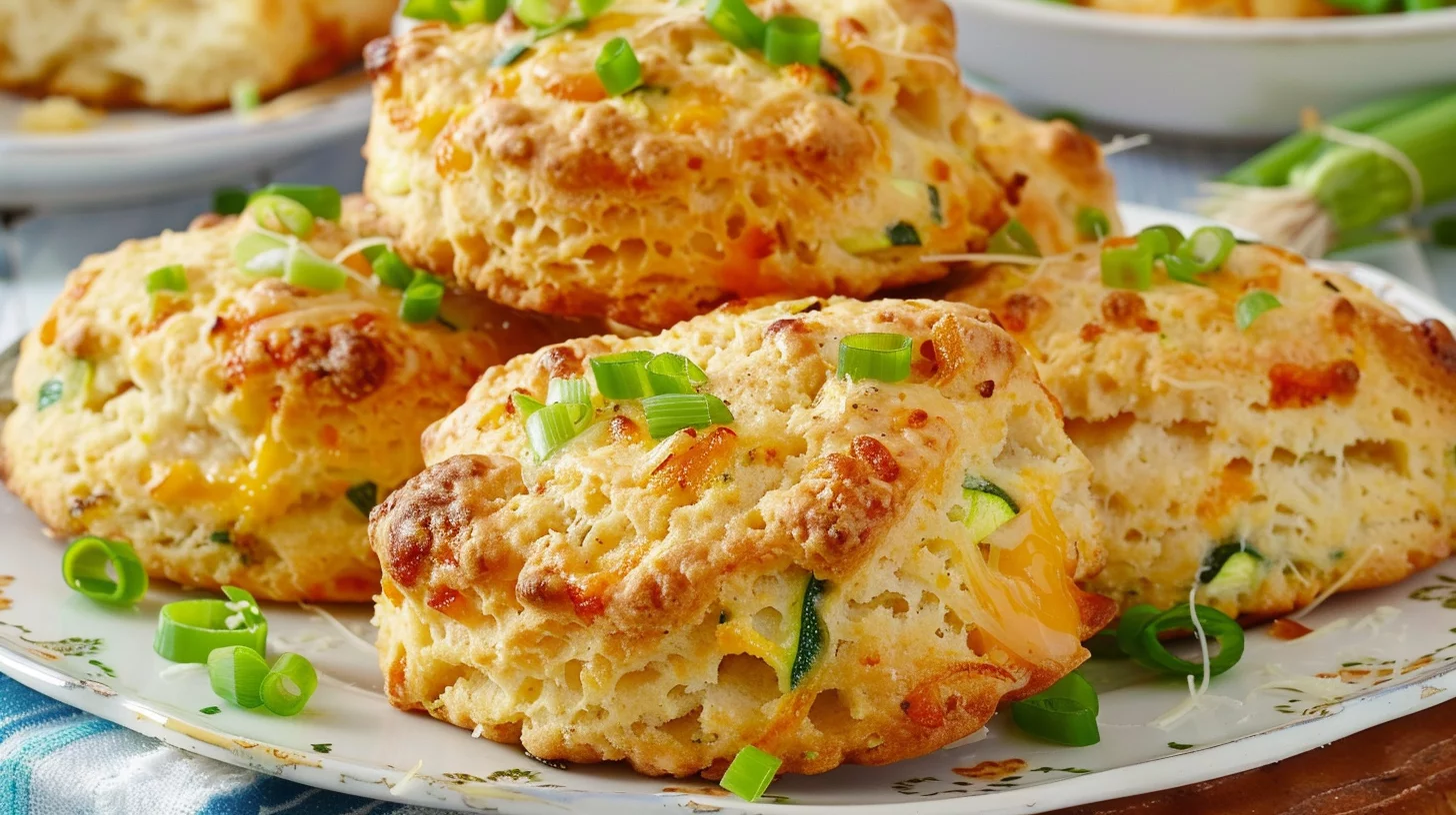 Zucchini and Cheese Drop Biscuits