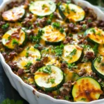 Zucchini Hamburger Casserole