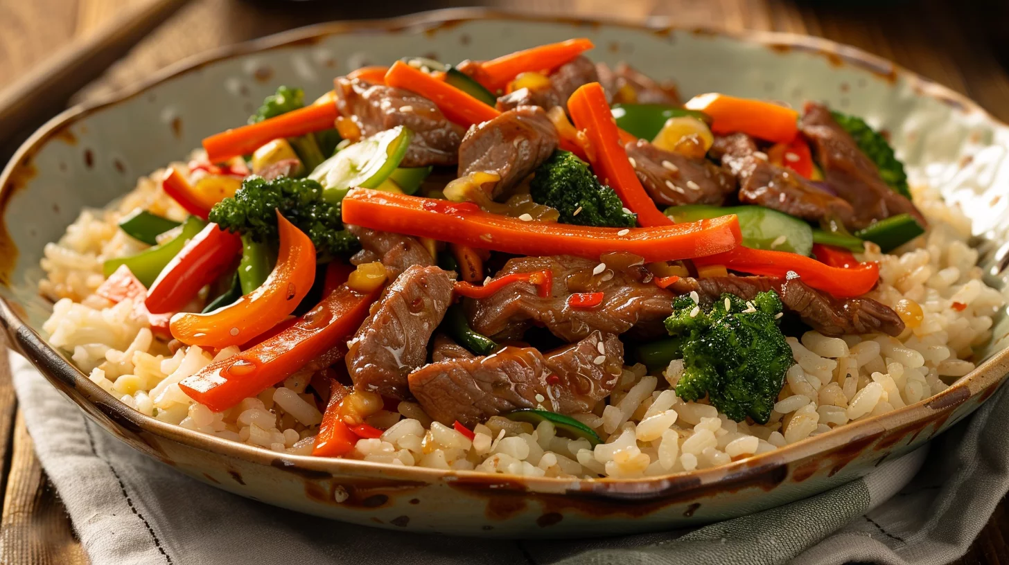 30-minute Beef Stir Fry With Vegetables