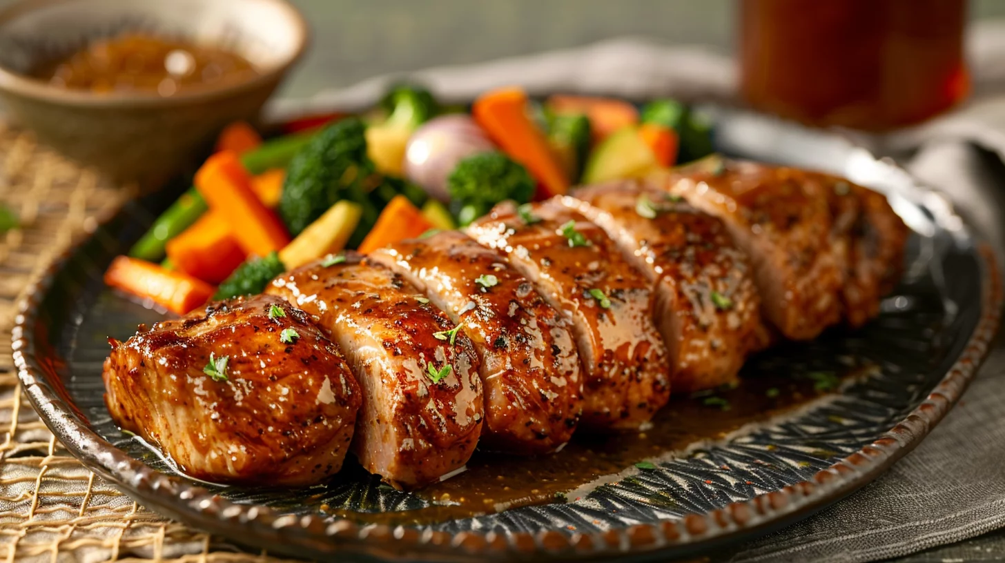 Apple Butter Pork Tenderloin