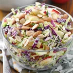 Apple Cabbage And Almond Slaw