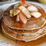 Apple Cinnamon Protein Pancakes