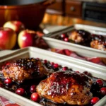 Apple Cranberry Balsamic Chicken