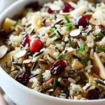 Apple Cranberry Wild Rice Pilaf
